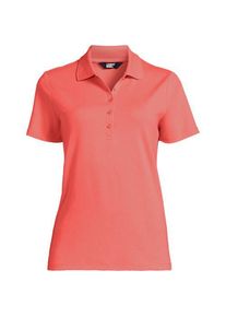 LANDS' END Supima&reg; Polo-Shirt in Plus-Gr&ouml;&szlig;e, Damen, size: plus, Orange, Baumwolle, by Lands' End