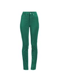 LANDS' END Slim Fit Samthose High Waist f&uuml;r Damen, Damen, size: regular, Gr&uuml;n, Baumwoll-Mischung, by Lands' End
