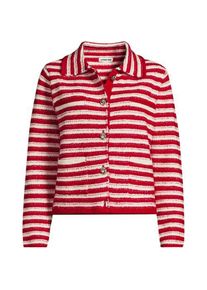 LANDS' END Soft Touch Jacke f&uuml;r Damen in Petite-Gr&ouml;&szlig;e, Damen, size: petite, Rot, Polyester/Polyester-Mischung, by Lands' End