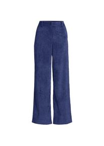 LANDS' END Stretchcord-Hose mit weitem Bein f&uuml;r Damen in Petite-Gr&ouml;&szlig;e, Damen, size: petite, Gr&uuml;n, Polyester/Polyester-Mischung, by Lands' End