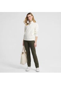 LANDS' END Slim Fit Starfish Jersey-Freizeithose in Petite-Gr&ouml;&szlig;e, Damen, size: petite, Gr&uuml;n, Elasthan/Baumwoll-Mischung, by Lands' End