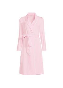 LANDS' END Bademantel mit Paspeln f&uuml;r Damen, Damen, size: regular, Pink, Elasthan/Viskose-Mischung, by Lands' End