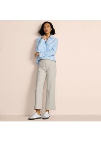 LANDS' END Chino-Culotte f&uuml;r Damen, Damen, size: regular, Beige, Elasthan/Baumwoll-Mischung, by Lands' End