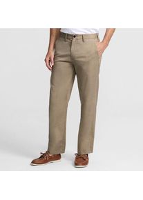 LANDS' END Classic Fit Chinohose TRAVEL f&uuml;r Herren, Herren, size: regular, Beige, Baumwoll-Mischung/Polyester-Mischung, by Lands' End