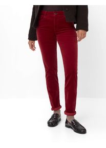 Brax Damen Five-Pocket-Hose Style SHAKIRA WINE RED, dunkelrot, Gr. 46K
