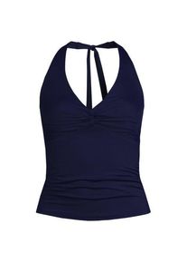 LANDS' END Neckholder-Tankinitop f&uuml;r Damen in Plus-Gr&ouml;&szlig;e, Damen, size: plus, Blau, Nylon-Mischung, by Lands' End