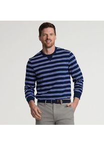 LANDS' END Flammgarn-Shirt aus reiner Baumwolle f&uuml;r Herren, Herren, size: regular, Blau, Baumwolle, by Lands' End