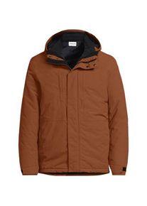 LANDS' END Isolierte, wasserdichte 3-in-1-Jacke Squall f&uuml;r Herren, Herren, size: regular, Orange, Polyester/Nylon, by Lands' End