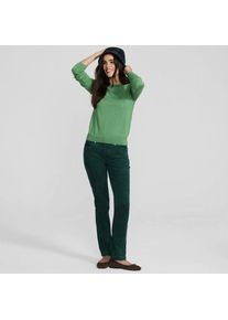 LANDS' END Straight Fit Cordhose Mid Waist f&uuml;r Damen, Damen, size: regular, Gr&uuml;n, Baumwoll-Mischung, by Lands' End
