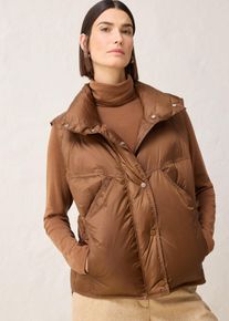 bonprix Steppweste mit recycelter Daunen, braun, Gr.38, w&auml;rmende Steppweste aus recycelten Daunen, ideal f&uuml;r k&uuml;hlere Tage