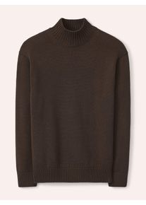 Walbusch Stehkragen-Pullover mit Merinowolle