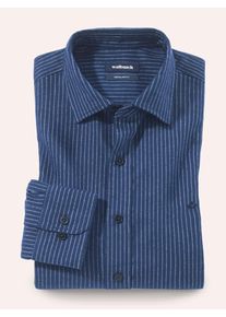 Walbusch Soft-Flanell Hemd mit Kent-Kragen