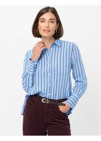Brax Damen Bluse Style VICA blue heaven, Blau, Gr. 48