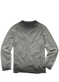 Mey & Edlich Mey & Edlich Herren Gegenton-Pullover Schwarz 100 % Baumwolle