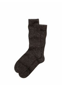 Mey & Edlich Mey & Edlich Herren Tweedspur-Stricksocke Braun 45 % Wolle, 40 % Polyamid, 15 % Seide