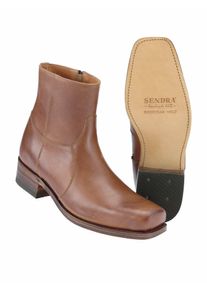 Sendra Herren Antic Stiefelette Braun 100 % Rindleder