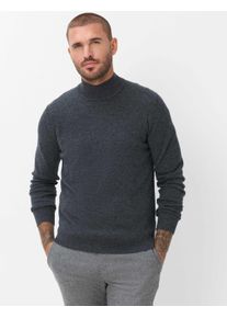 Brax Herren Strickpullover Style BEN cement, dunkelgrau, Gr. XS