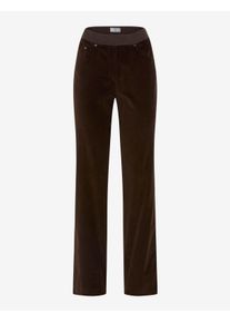 Raphaela by Brax Damen Cordhose Style CARINA MARRONE, dunkelbraun, Gr. 36