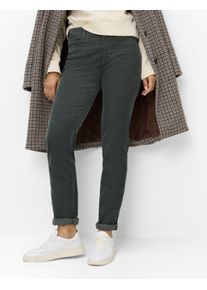 Brax Damen Cordhose Style CAROLA DEEP FOREST, dunkelgr&uuml;n, Gr. 50K