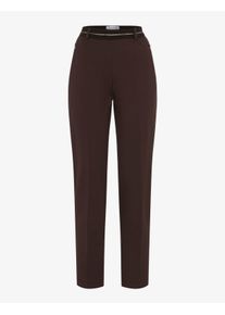 Raphaela by Brax Damen Schlupfhose Style CILLY DARK CHOCOLATE, dunkelbraun, Gr. 42K