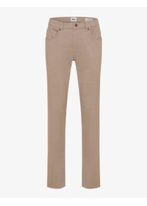 Brax Herren Five-Pocket-Hose Style CADIZ CANVAS, Beige, Gr. 36/34