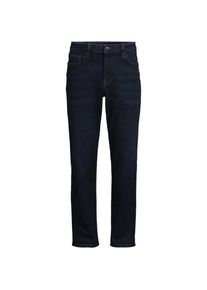 LANDS' END All-Day CoolMax Straight Fit Stretch-Jeans, Herren, size: regular, Blau, by Lands' End