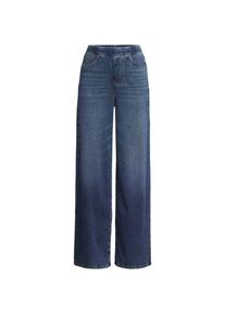 LANDS' END Starfish Knit-Jeans mit weitem Bein f&uuml;r Damen in Plus-Gr&ouml;&szlig;e, Damen, size: plus, Blau, Baumwoll-Mischung/Polyester-Mischung, by Lands' End