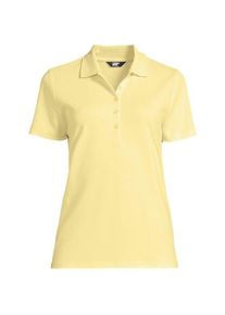 LANDS' END Supima&reg; Polo-Shirt in Plus-Gr&ouml;&szlig;e, Damen, size: plus, Gelb, Baumwolle, by Lands' End