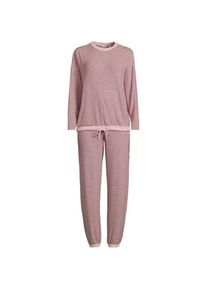 LANDS' END Silky Knit Lounge-Set f&uuml;r Damen in Plus-Gr&ouml;&szlig;e, Damen, size: plus, Pink, Polyester/Viskose/Polyester-Mischung, by Lands' End