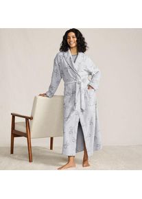 LANDS' END Bademantel mit Schalkragen f&uuml;r Damen, Damen, size: regular, Grau, Polyester, by Lands' End