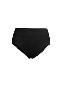 LANDS' END Control-Bikinihose High Waist CHLORRESISTENT f&uuml;r Damen, Damen, size: regular, Schwarz, Elasthan/Nylon-Mischung, by Lands' End