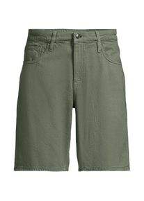 LANDS' END Soft Comfort Jeans-Shorts im Leinenmix, Herren, size: regular, Gr&uuml;n, Baumwolle/Leinen/Baumwoll-Mischung, by Lands' End