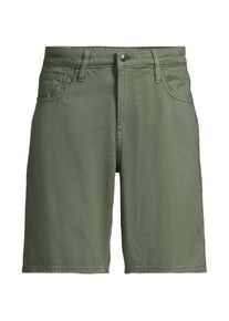 LANDS' END Soft Comfort Jeans-Shorts im Leinenmix, Herren, size: regular, Gr&uuml;n, Baumwolle/Leinen/Baumwoll-Mischung, by Lands' End