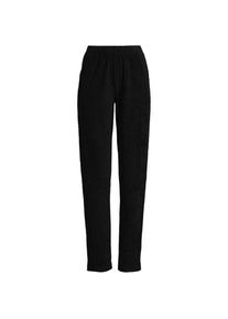 LANDS' END Komfort-Cordhose SPORT KNIT f&uuml;r Damen, Damen, size: regular, Schwarz, Baumwoll-Mischung, by Lands' End
