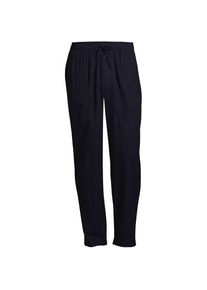 LANDS' END Flanell-Pyjamahose f&uuml;r Herren, Herren, size: regular, Blau, Baumwolle, by Lands' End