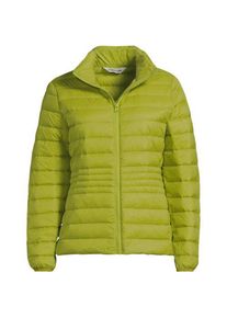 LANDS' END Ultraleichte verstaubare Daunenjacke Wanderweight in Petite-Gr&ouml;&szlig;e, Damen, size: petite, Gr&uuml;n, Nylon, by Lands' End