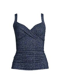 LANDS' END Tankinitop CHLORRESISTENT mit V-Ausschnitt f&uuml;r Damen in Plus-Gr&ouml;&szlig;e, Damen, size: plus, Blau, Nylon-Mischung, by Lands' End