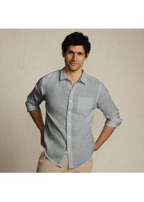 LANDS' END Premium Reinleinen-Hemd f&uuml;r Herren, Herren, size: regular, Gr&uuml;n, Leinen, by Lands' End