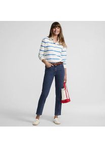 LANDS' END Slim Fit Jeans High Waist in Petite-Gr&ouml;&szlig;e, Damen, size: petite, Blau, Baumwolle/Baumwoll-Mischung, by Lands' End