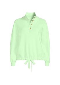 LANDS' END Feinstrick-Pullover aus softem Viskosemix f&uuml;r Damen, Damen, size: regular, Gr&uuml;n, Polyester/Nylon/Viskose, by Lands' End