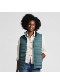 LANDS' END Daunenweste WANDERWEIGHT Verstaubar Ultraleicht f&uuml;r Damen, Damen, size: regular, Gr&uuml;n, Nylon, by Lands' End