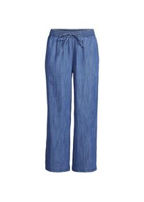 LANDS' END 7/8-Schlupfhose aus Lyocell-Mix in Plus-Gr&ouml;&szlig;e, Damen, size: plus, Blau, Baumwolle/Lyocell (Viskose), by Lands' End
