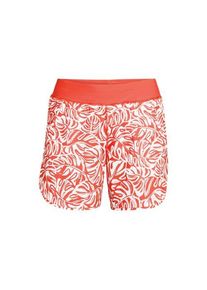 LANDS' END Badeshorts f&uuml;r Damen in Plus-Gr&ouml;&szlig;e, Damen, size: plus, Orange, Nylon-Mischung, by Lands' End