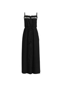 LANDS' END Besticktes Baumwollkleid f&uuml;r Damen, Damen, size: regular, Schwarz, Baumwolle, by Lands' End
