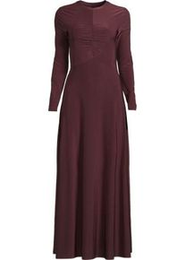 LANDS' END Bodycon-Maxikleid f&uuml;r Damen, Damen, size: regular, Rot, Polyester-Mischung, by Lands' End