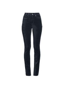 LANDS' END Slim Fit Samthose High Waist f&uuml;r Damen in Plus-Gr&ouml;&szlig;e, Damen, size: plus, Grau, Baumwoll-Mischung, by Lands' End