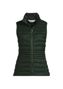 LANDS' END Daunenweste WANDERWEIGHT Verstaubar Ultraleicht f&uuml;r Damen in Petite-Gr&ouml;&szlig;e, Damen, size: petite, Blau, Nylon, by Lands' End