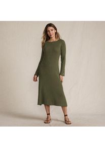 LANDS' END Strickkleid Silk Touch f&uuml;r Damen in Petite-Gr&ouml;&szlig;e, Damen, size: petite, Gr&uuml;n, Polyester/Nylon/Viskose, by Lands' End