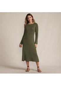 LANDS' END Strickkleid Silk Touch f&uuml;r Damen, Damen, size: regular, Gr&uuml;n, Polyester/Nylon/Viskose, by Lands' End