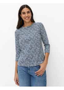 Brax Damen Shirt Style CARINA M blue heaven, Blau, Gr. 48
